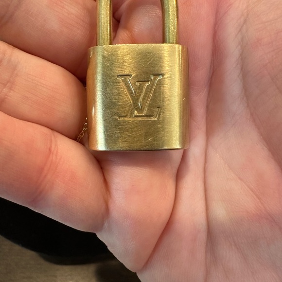 EUC Louis Vuitton lock and key #316 on 2 chains. - Picture 6 of 7